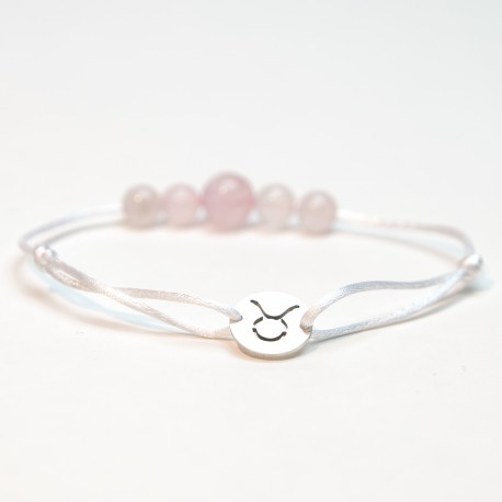 Býk - Saténový náramek