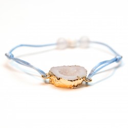 Drúza - Saténový náramek