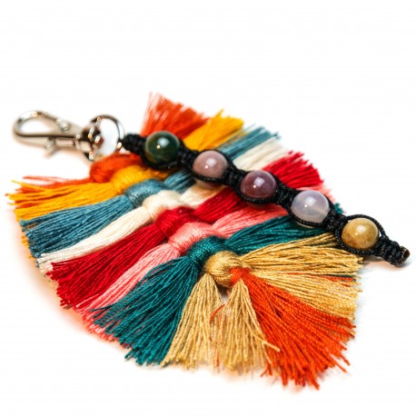 Macrame přívěsek / klíčenka