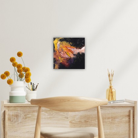 Hledání ozvěny – akryl na plátně