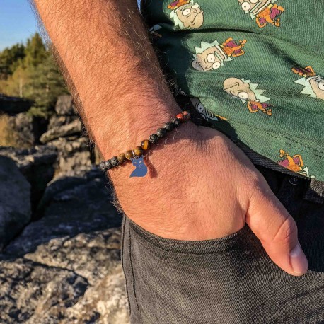 Minerální náramek Vulpes / pánská velikost