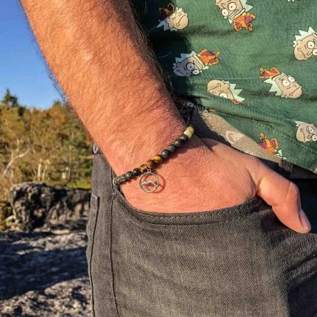 Minerální náramek Mountains / pánská velikost