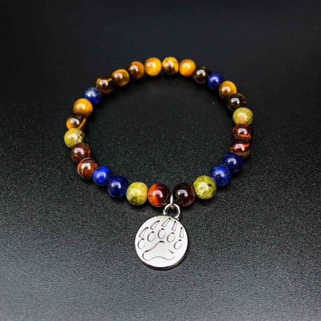 Druid - Diablo minerální náramek / dámská velikost