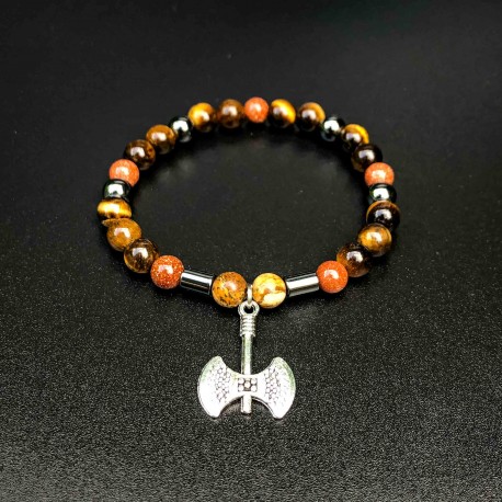 Barbar - Diablo minerální náramek / dámská velikost