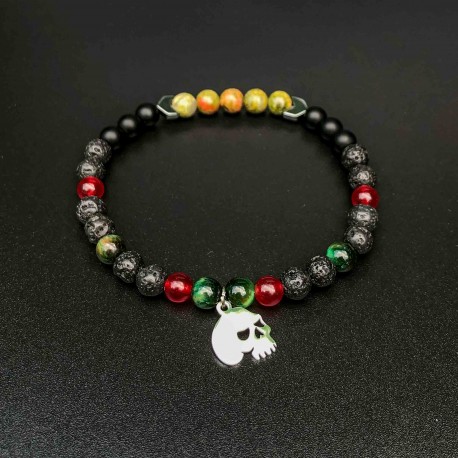 Nekromancer - Diablo minerální náramek / pánská velikost