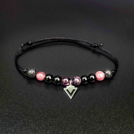 Rogue - Diablo minerální náramek / unisex