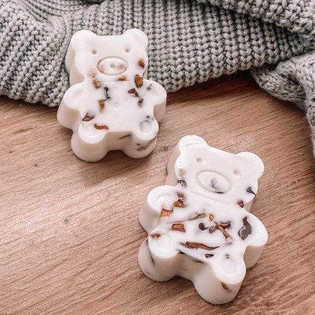 Maxi Méďa - sójový vosk do aromalampy