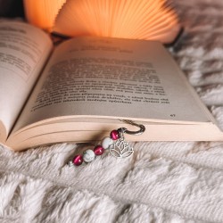 Minerální záložka do knížky - Lotos