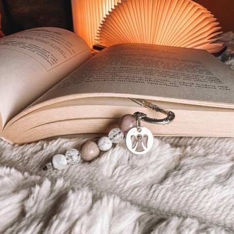 Minerální záložka do knížky - Andělíček