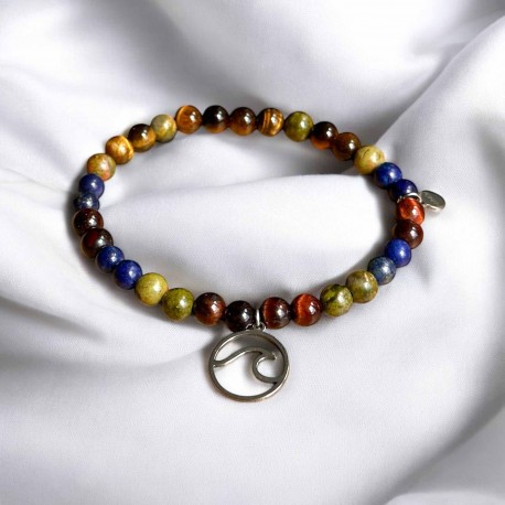 Marea - minerální náramek / pánská velikost