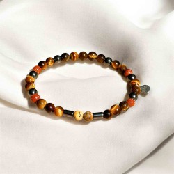 Ignis - minerální náramek / pánská velikost