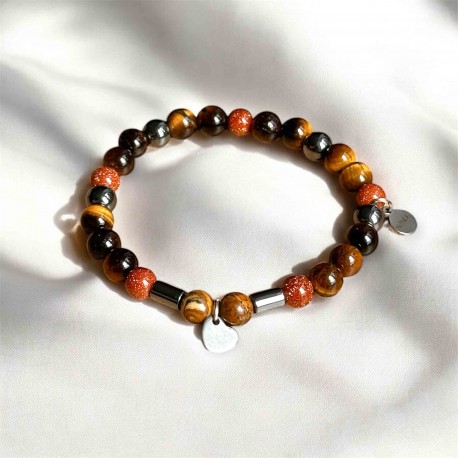 Gaia - minerální náramek / dámská velikost