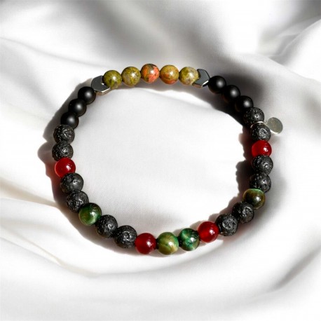 Umbra - minerální náramek / pánská velikost