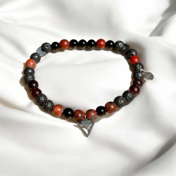 Flamma - minerální náramek / pánská velikost