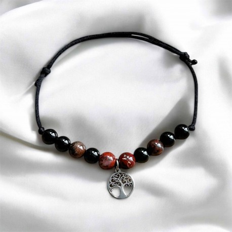 Punctum - minerální náramek / unisex