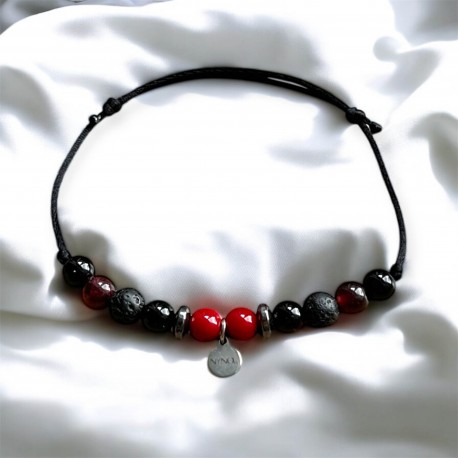 Infinitas - minerální náramek / unisex