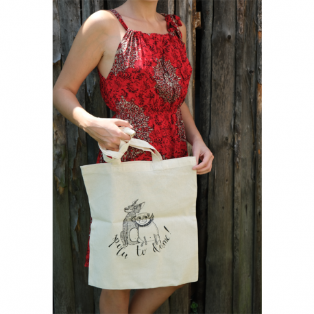 Plátěná eco taška - Pejsci / Spolu to dáme
