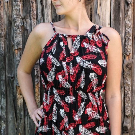 Flying feather - Laoské šaty