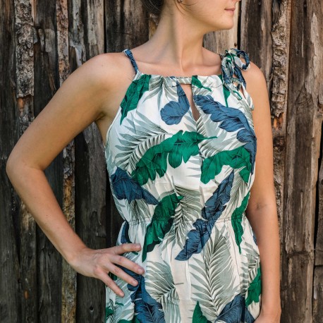 Green passion - Laoské šaty