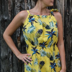 Yellow pineapple - Laoské šaty